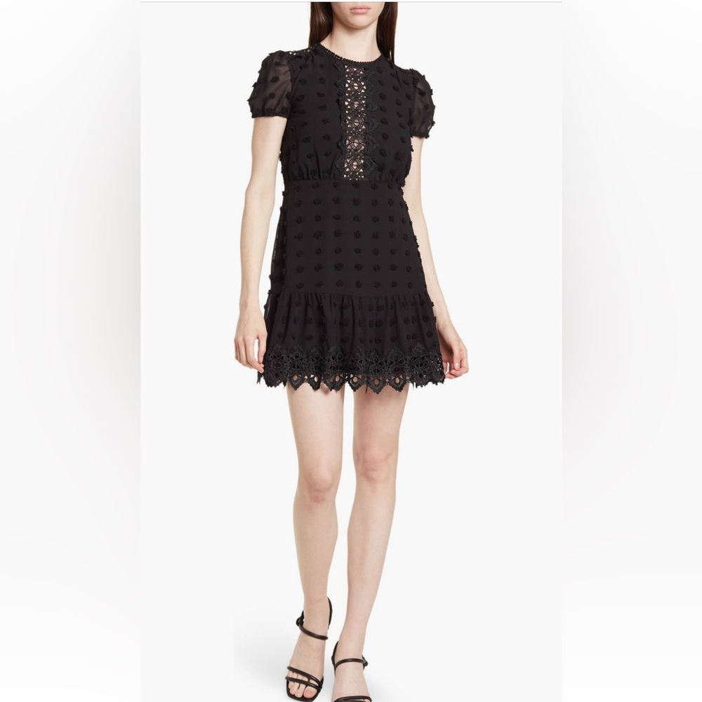 NWT Black Love x Design Dotted Mini-dress with Elastic Waist
Size XL